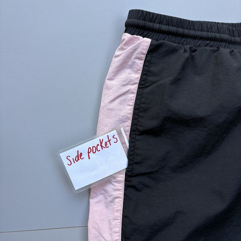 Playboy by PacSun Sweatpants Women Large Black Mesh Lining Track Pants Y2K 200s - Picture 11 of 15